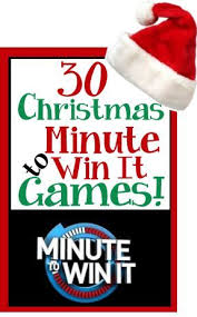 Christmas Minute To Win It Games Christmas Party Games Holiday Party Games Christmas Games