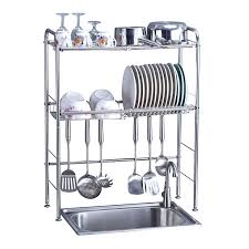 delite home 2 tier stainless steel over