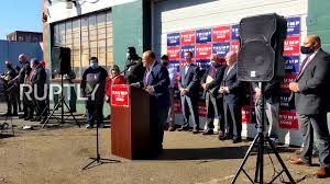 During a press conference at four seasons total landscaping, god responds to rudy giuliani mocking the television networks for calling the race for biden. Usa Giuliani Says Trump Campaign Will Sue Over Alleged Electoral Fraud In Pennsylvania Youtube