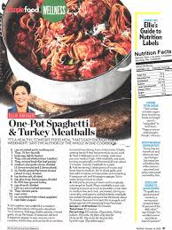 There are endless combinations to this salad. Ellie Krieger I M Beyond Thrilled To Have One Of My Favorite Recipes From My New Book Whole In One Featured In The Latest Issue Of People Magazine It S One Pot Turkey Meatballs