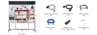 It is the combination of hardware and software environment on which the tests will be executed. Aiot Testbed Hanback Electronics