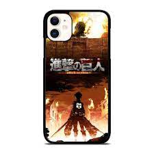 Anime phone cover for iphone 11. Attack On Titan Cover Anime Iphone 11 Case Casesummer