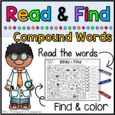 Check spelling or type a new query. Compound Words Read Find Hidden Picture Puzzles By Mrs Thompson S Treasures
