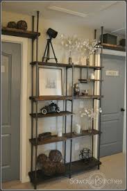 How much weight can a pipe shelf hold? Remodelaholic Build A Budget Friendly Industrial Shelf Using Pvc Pipe