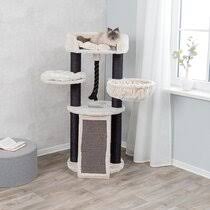 Cut 2 pieces of soft fabric into 19 1⁄2 in (50 cm) squares. Cat Tree Hammock Wayfair