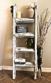 46 Decorating With A Vintage Ladder Rustic Furniture Handmade Home Decor Ladder Decor