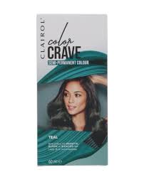 Delivers professional color with ease. Clairol Color Crave Hair Color Teal 60ml Zaza Cosmetics