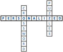 Make A List Of Your Words And Clues Personalized Crossword Puzzles