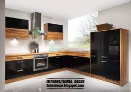 modern black kitchen designs, ideas