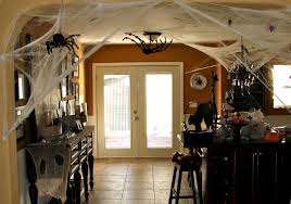 While anyone can enjoy the food, festivities, gifts, and gallons of booze that come with other holidays when you're ready to get inspired and give your home the makeover it deserves, here's 23 houses that are doing halloween decorations eerily proper. Complete List Of Halloween Decorations Ideas In Your Home Halloween House Decoration Halloween Kitchen Halloween Home Decor
