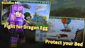 تحميل لعبة blockman go مهكرة 2021 للاندرويد و للايفون أخر اصدار go game dragon egg fight