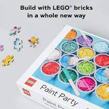 Lego paint party puzzle uk. Amazon Com Lego Paint Party Puzzle 0492019588110 Lego Books