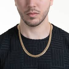 10mm Solid Gold Cuban Link Chain