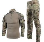 Ripstop Uniforme militaire pour homme avec chemise et pantalon à manches  longues : Amazon.fr: Sports et Loisirs