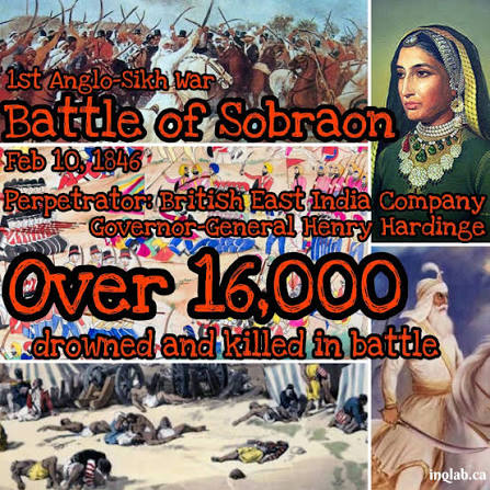 The First Anglo-Sikh War (1845–1846) was a significant conflict between the Sikh Empire and the British East India Company, driven by territorial disputes and the growing British influence in northern India. The