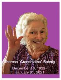 Obituary for Theresa Amanda Boenig