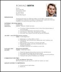 Exemple De Cv Employe Polyvalent Du Batiment Exemples Modeles De Cv
