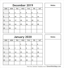December 2019 January 2020 Printable Calendar September Calendar Printable September Calendar Calendar June