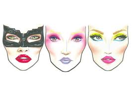 Exclusive Mac Halloween Face Charts 2012
