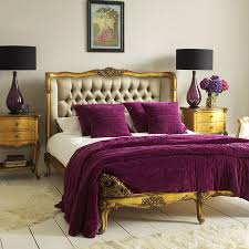 Deep Purple Velvet Elegance Colorful Bedroom Design Home Home Decor