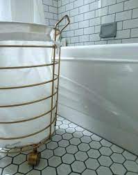 And remember, you have many ways to use hexagon tile on the floor: Hexagon Tile Bathroom Trendecors