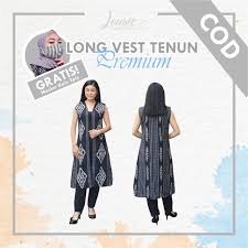 Varian model dan warna nya banyak ya siss silakan dipilih. Jual Blazer Rompi Kain Tenun Tradisional Lazada Co Id