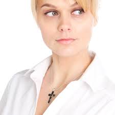 Personalised Gold Heart Cross