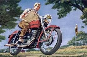 Image result for Glacier Blue 1953 Motorcycle