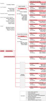 organizational chart joc japanese olympic committee