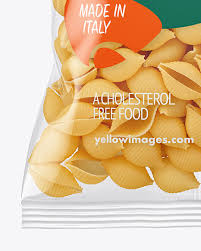 Download Plastic Bag With Conchiglie Pasta Mockup In Bag Sack Mockups On Yellow Images Object Mockups