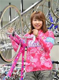 ガールズケイリン 東京 106期 高木真備がかわいい 美人さん応援チャンネル スポーティな女の子 女性サイクリスト 自転車ガール
