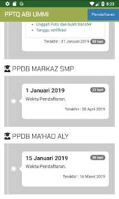 Mohon untuk tidak menulis data dengan huruf besar (kapital) semua. Ppdb Pptq Abi Ummi For Android Apk Download