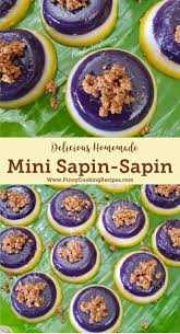 Mini Sapin Sapin Filipino Desserts Sapin Sapin Recipe Filipino Food Dessert
