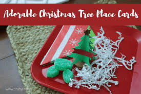 Sending christmas cards is a cordial way of extending holiday wishes and greetings to friends, family, and colleagues. Adorable Christmas Tree Place Cards Cricutmade