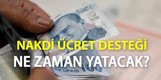 Peki desteklemeler ne zaman yatacak? Nakdi Ucret Destegi Yatti Mi Ucretsiz Izin Maas Destegi Ne Zaman Yatacak Son Dakika Ekonomi Haberleri