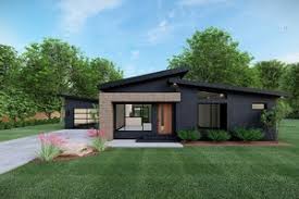 Furthermore, contemporary/modern home plans are a gateway to the green building/sustainable design movement. Modern House Plans Floor Plans Designs Houseplans Com