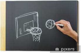 How to draw a basketball hoop & easy basketball toys drawing pictures. Drawing Basketball Goal Canvas Print Pixers We Live To Change