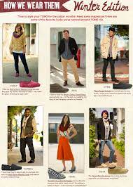 Toms Shoes What To Wear With Toms Winter Fashion Styles Men Women