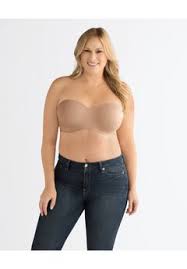 4 of 15 best for workouts: Plus Size Strapless Bras In Bands 34 58 Cups A N Intimates For All