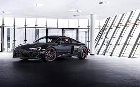 Customers could specify carbon fibre side panels. 2021 Audi R8 Rwd Panther Edition Wallpapers Wsupercars