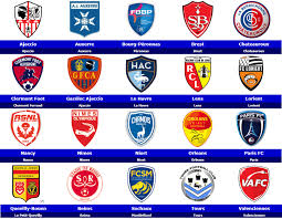France football online standings ligue 2, match calendar, detailed team statistics and performance table. World Football Badges News France 2017 18 Ligue 2