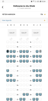 etihad airways seat reviews skytrax