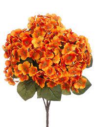 Find the perfect hydrangea bush stock illustrations from getty images. Silk Orange Brick Hydrangea Bush Fall Flowers Orange Wedding Flowers Lavender Wedding Flowers Blue Wedding Flowers
