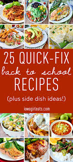 11.08.2021 · 25 easy finger food ideas for your next big party. 25 Quick Fix Back To School Recipes Iowa Girl Eats