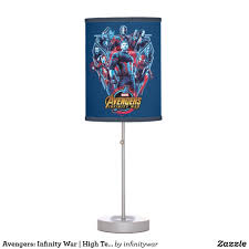 Avengers Infinity War High Tech Avenger Shield Table Lamp Avengers Shield Avengers Infinity War