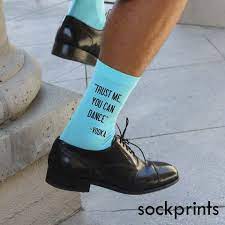 Trust Me You Can Dance Funny Socks Humorous Men S Gift Socks Personalized Wedding Socks Funny Socks Groomsmen Socks