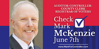 Mark McKenzie For Kern Auditor