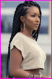 If you want to make a significant change, a pixie haircut for round face can surely be the answer. Amazing Long Curly Braided Black Hairstyles For Black Womens With Round Face In 2020 Braids For Black Women Hair Styles Pretty Braided Hairstyles