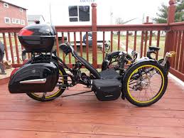 My Ice Custom Recumbent Trike Recumbent Bicycle Bicycle Sidecar Powered Bicycle