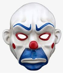 Free returnexchange or money back guarantee for all orderslearn more. Face Of The Joker Mask Bank Robber Mascara De Payaso Del Joker Hd Png Download Kindpng